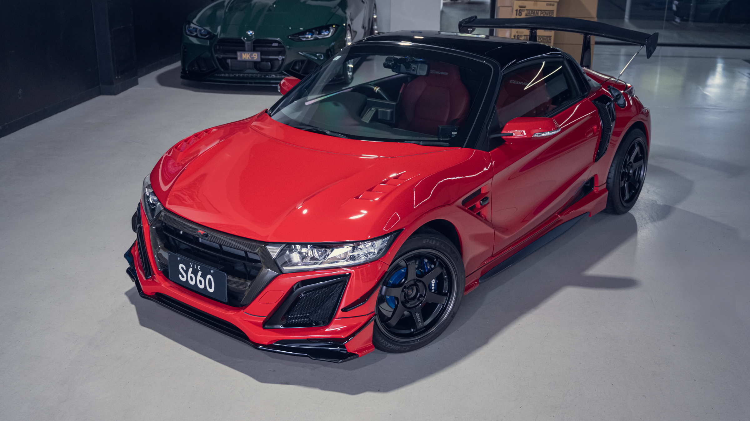 TE37 Sonic Black Shadow LTD x Honda S660