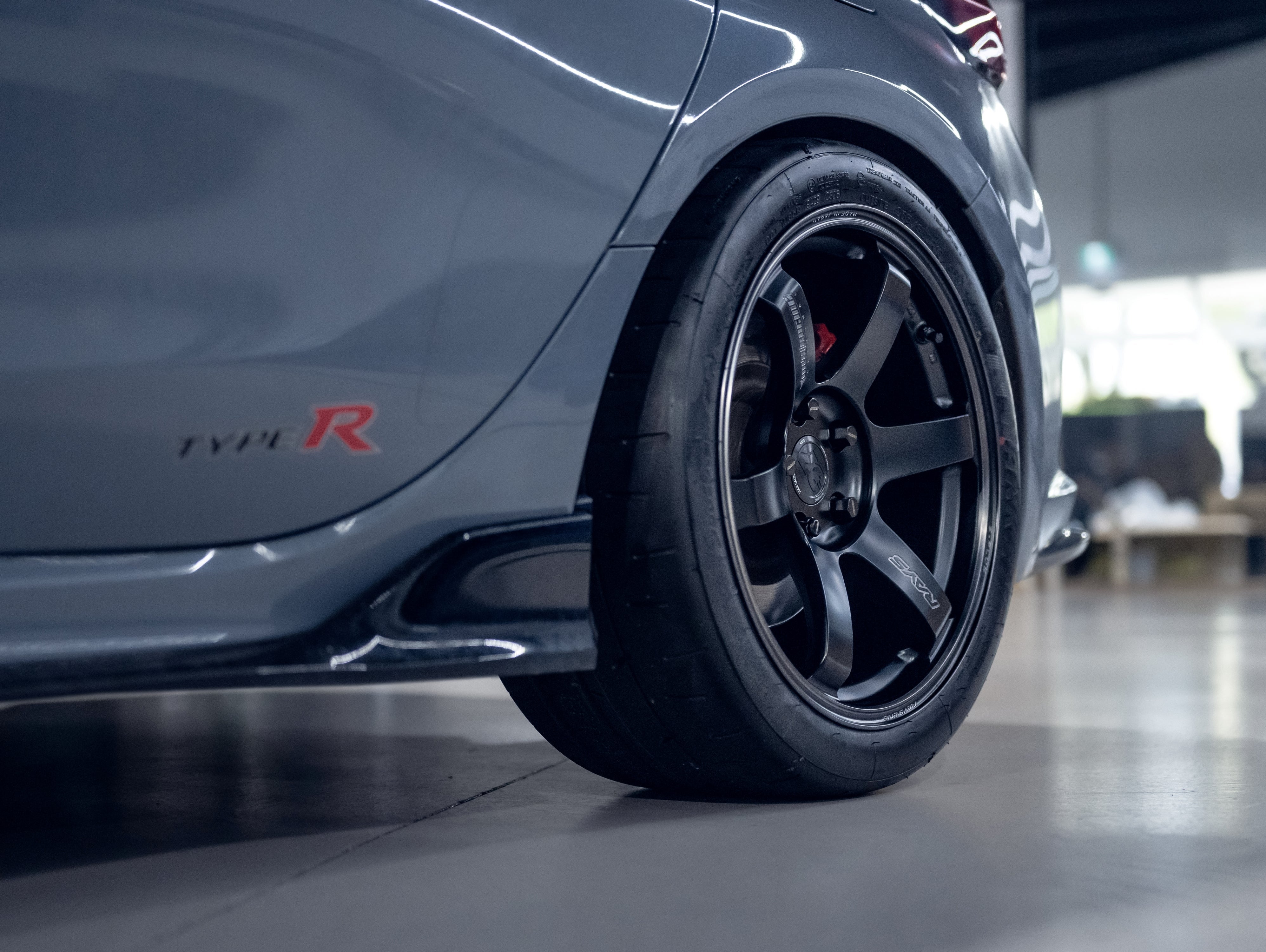 TE37 SAGA S-Plus Black Shadow LTD x Honda Civic Type R FL5