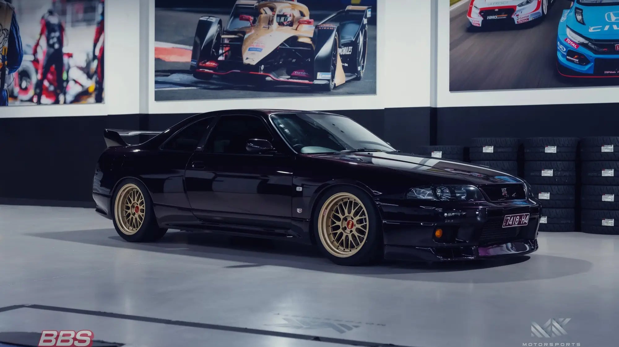 BBS LM470 x R33 GT-R V-Spec