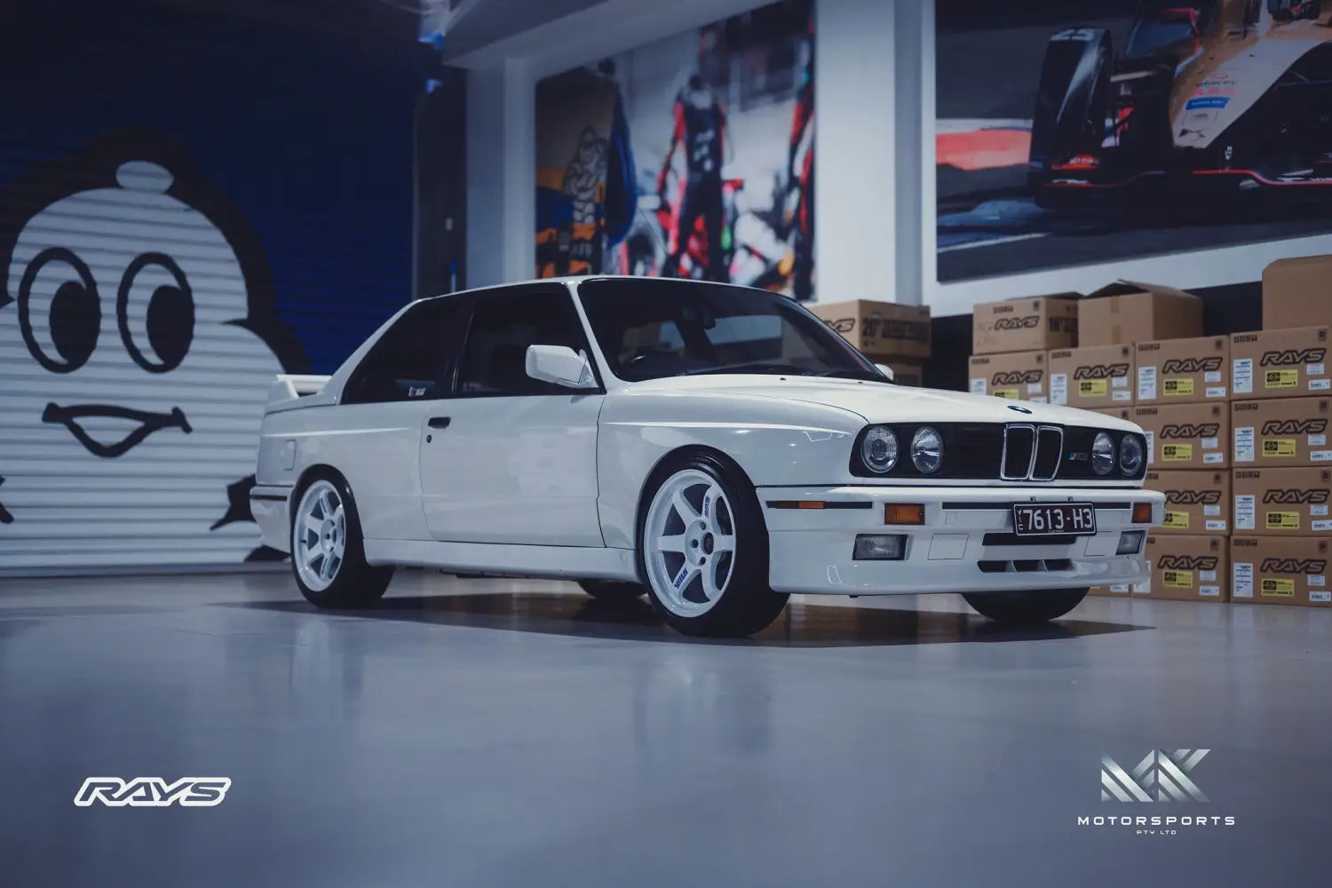 BMW M3 E30 DTM MK-Motorsport course Eifel #31 Thiim 1988 LUK NEUF