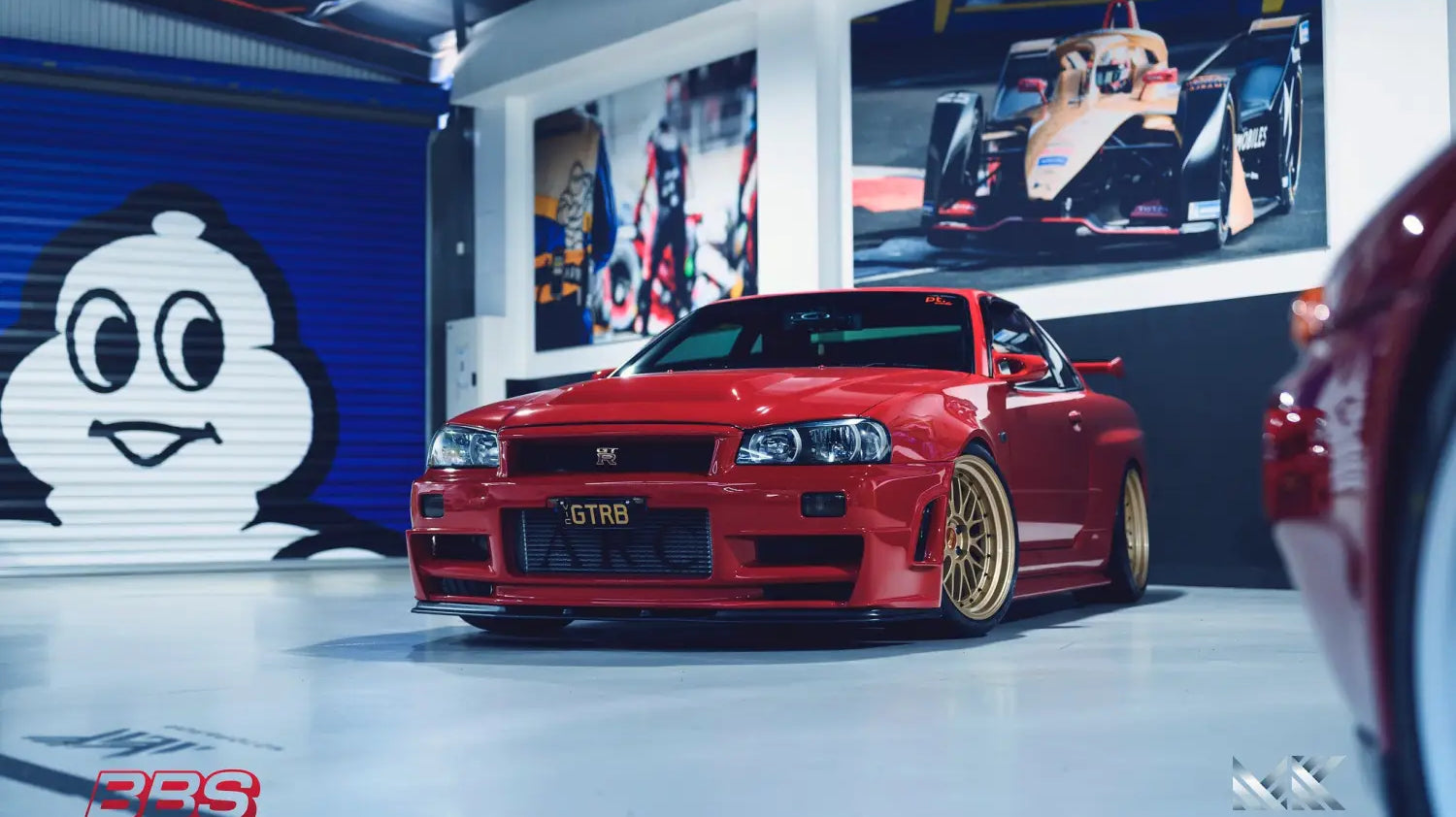 R34 GTR - BBS LM F1