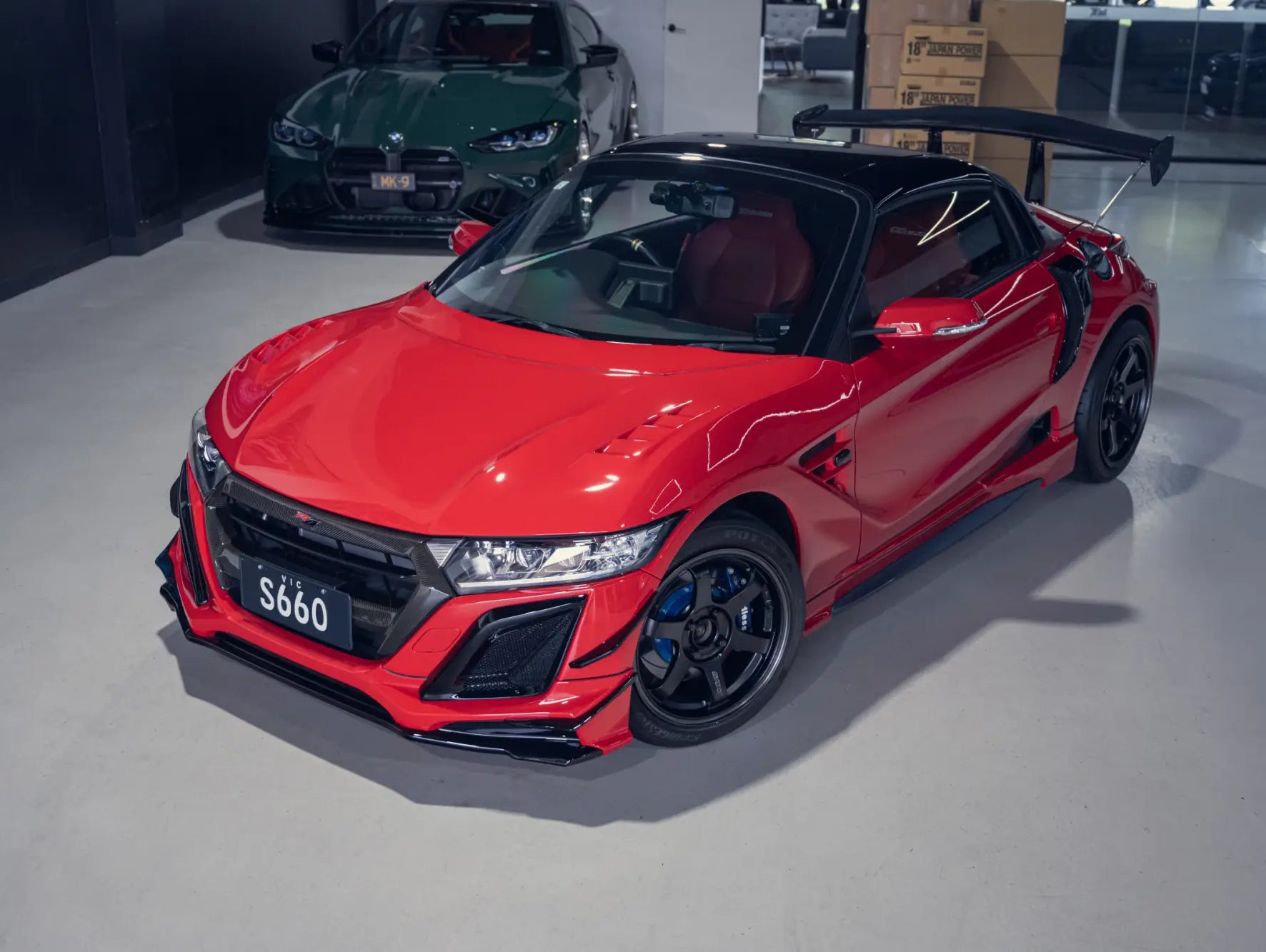 TE37 Sonic Black Shadow LTD x Honda S660