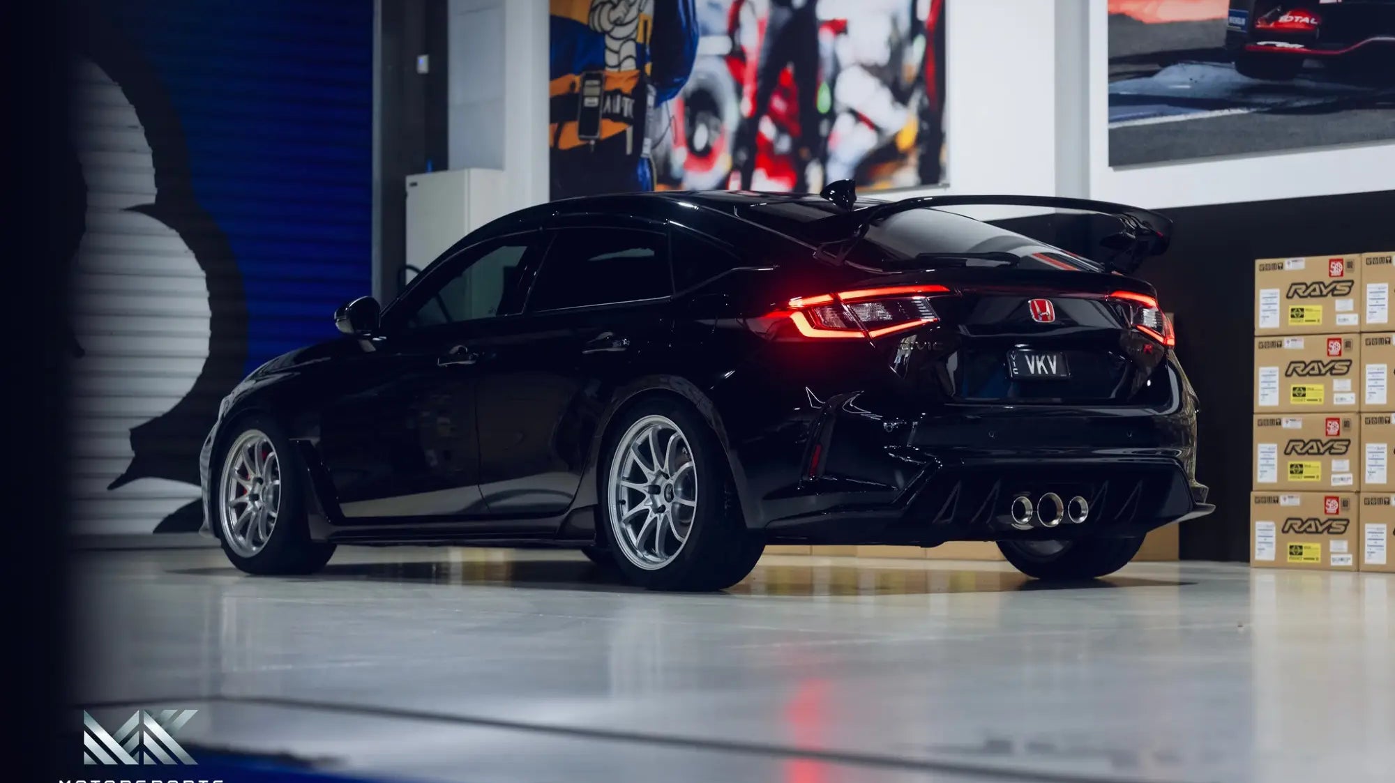 Volk Racing CE28N + x Honda Civic Type R FL5