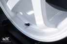 Advan GT 18x11 + 15 5x114.3 Racing White - Wheels