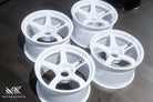 Advan GT 18x11 + 15 5x114.3 Racing White - Wheels