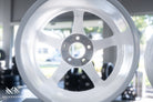 Advan GT 18x11 + 15 5x114.3 Racing White - Wheels