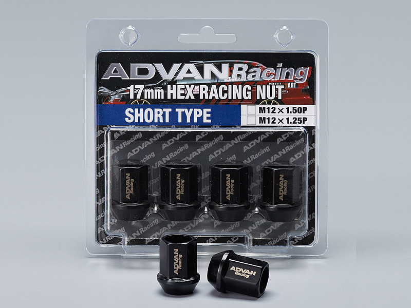 ADVAN Racing Nut Short Type 17HEX - M12x1.5 - Wheel Nuts