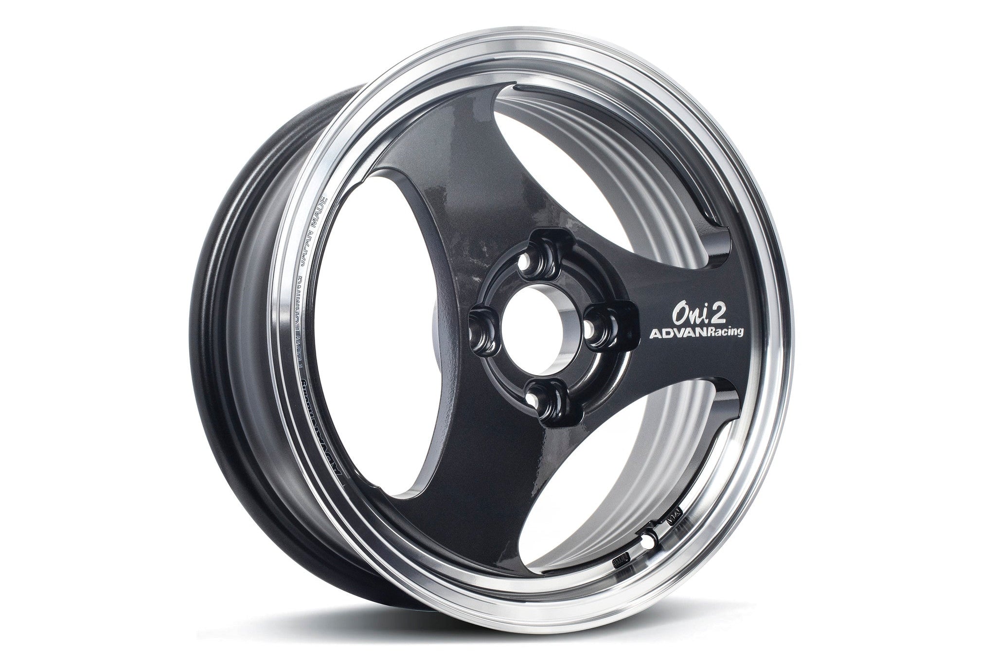 Advan Racing Oni2 - 14x5 +44 4x100 / Machining & Black Gun