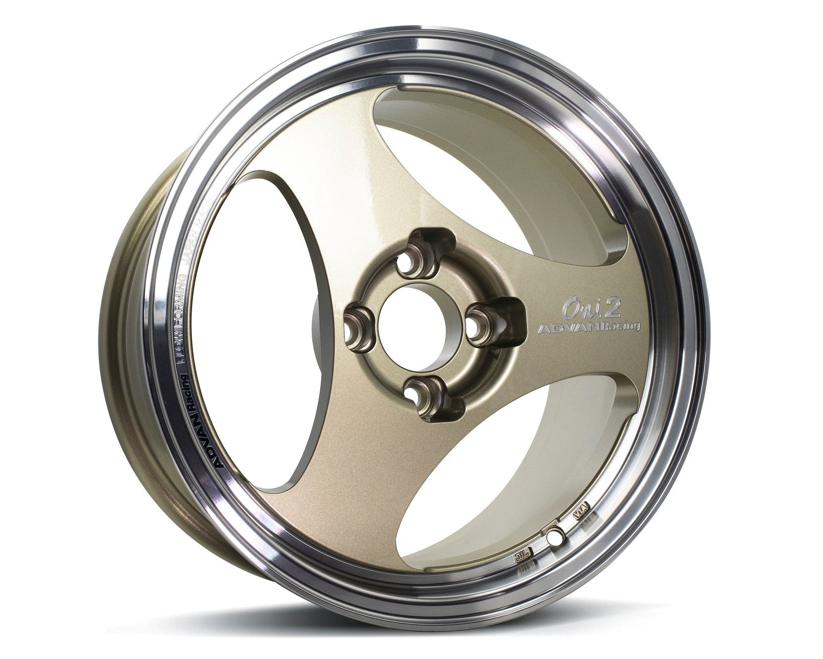 Advan Racing Oni2 - 14x5 +44 4x100 / Machining & Champagne