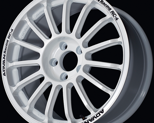 Advan Racing RC-4 15’’ - 15x6 +40 4x100 / Rally White (RW)
