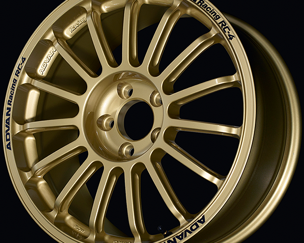 Advan Racing RC-4 18’’ - 18x8 +37 5x114.3 / Rally Gold (RG)