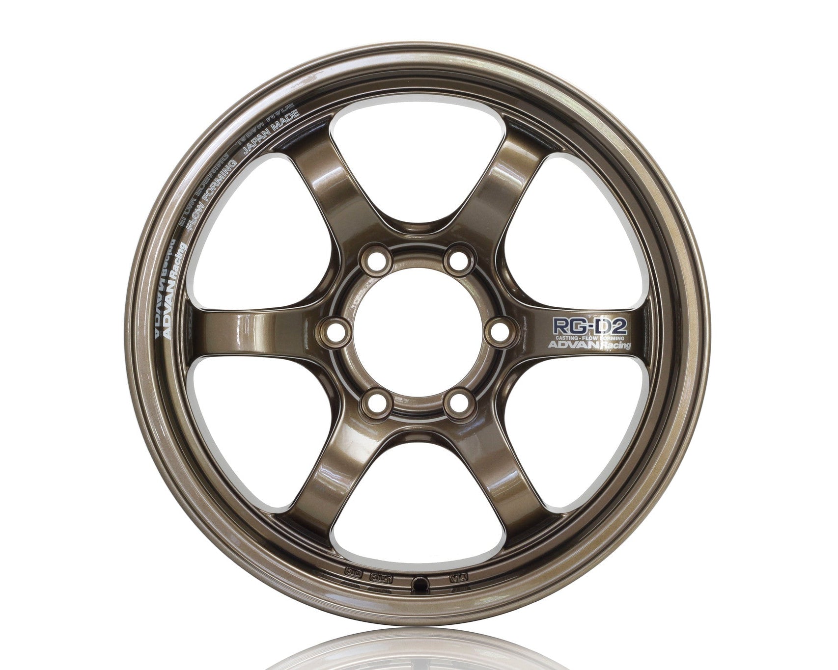 Advan Racing RG-D2 4x4 - 17x8 +20 6x139.7 / Umber Bronze