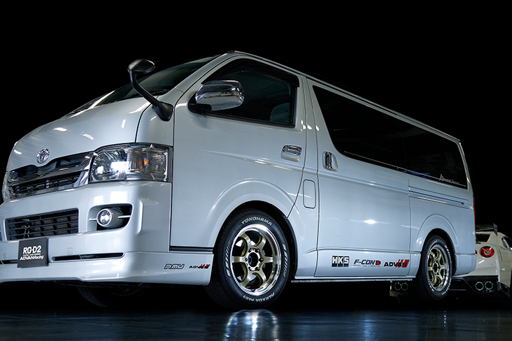 Advan Racing RG-D2 for Hiace - Wheels