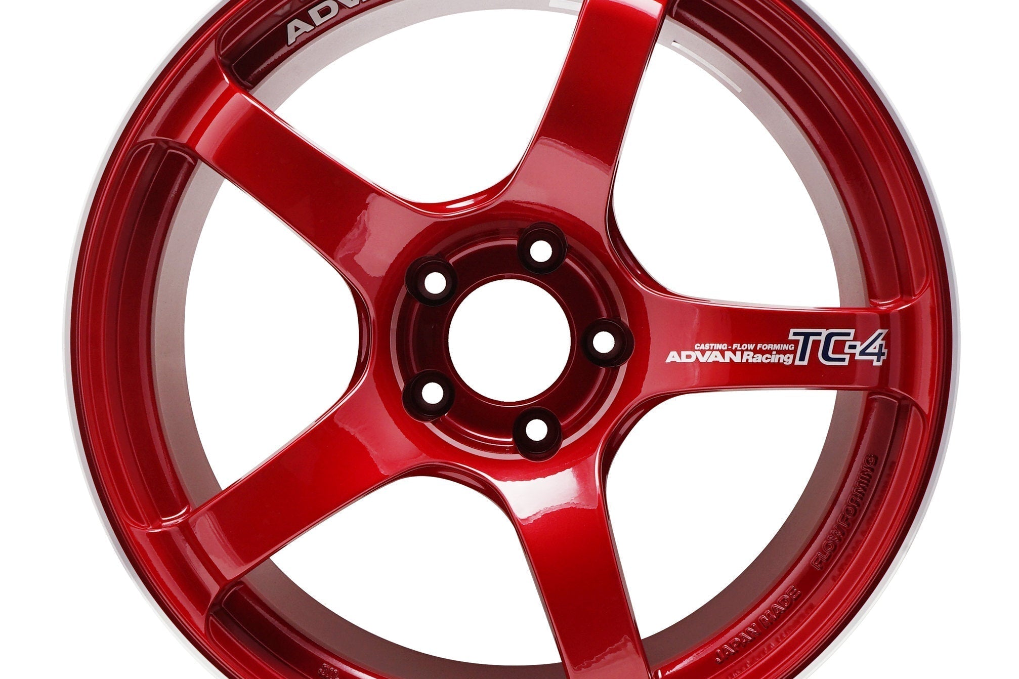 Advan TC-4 5x114.3 - 18x7.5 +48 5x114.3 / Racing Candy Red
