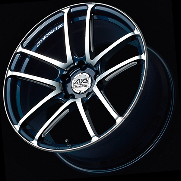 AVS Model 50 19’’ 5x114.3 - 19x8.5 + 51 5x114.3 / Platinum