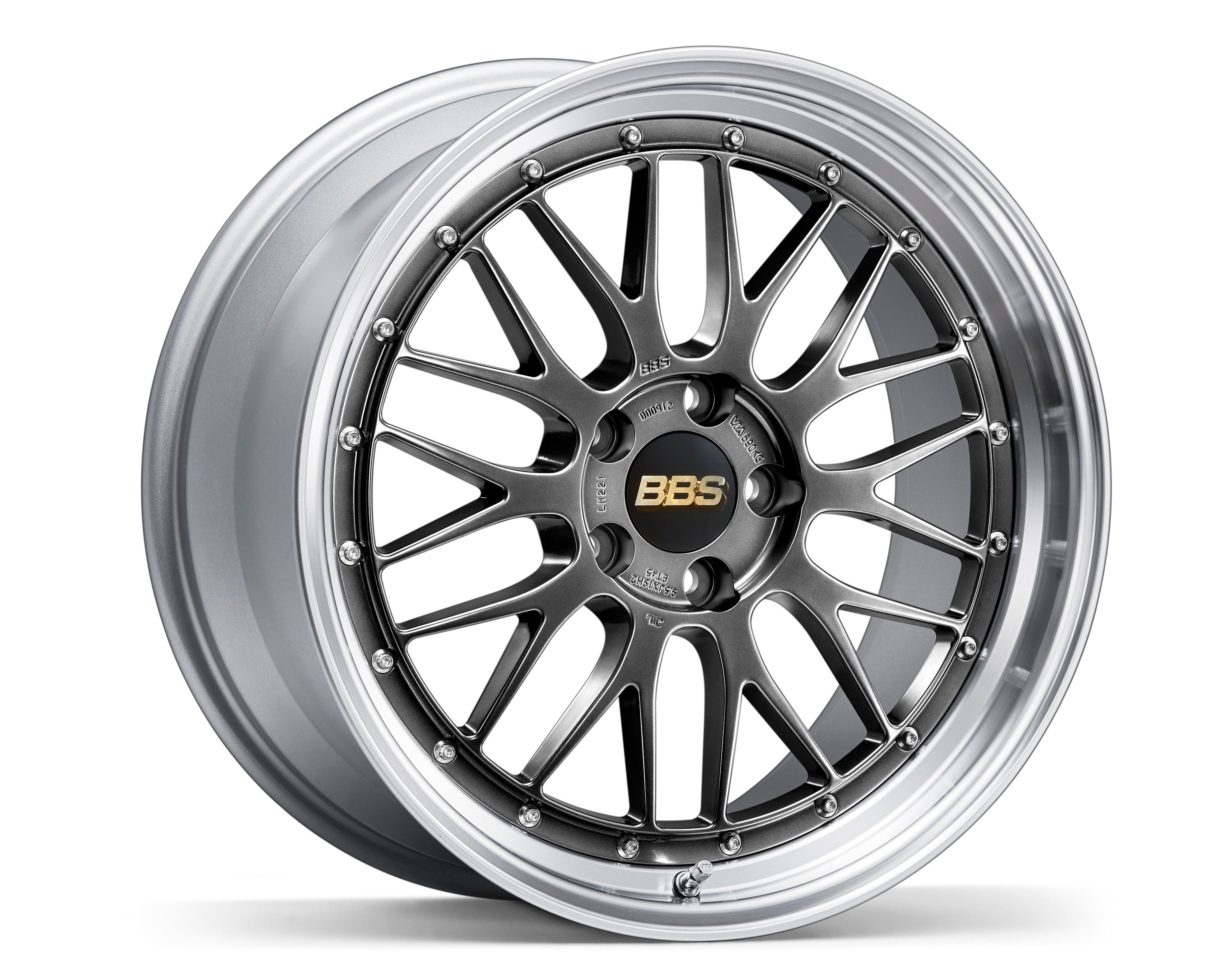 BBS LM for F355 - F: LM122 18x8 + 35 R: LM123 18x10.5 + 65