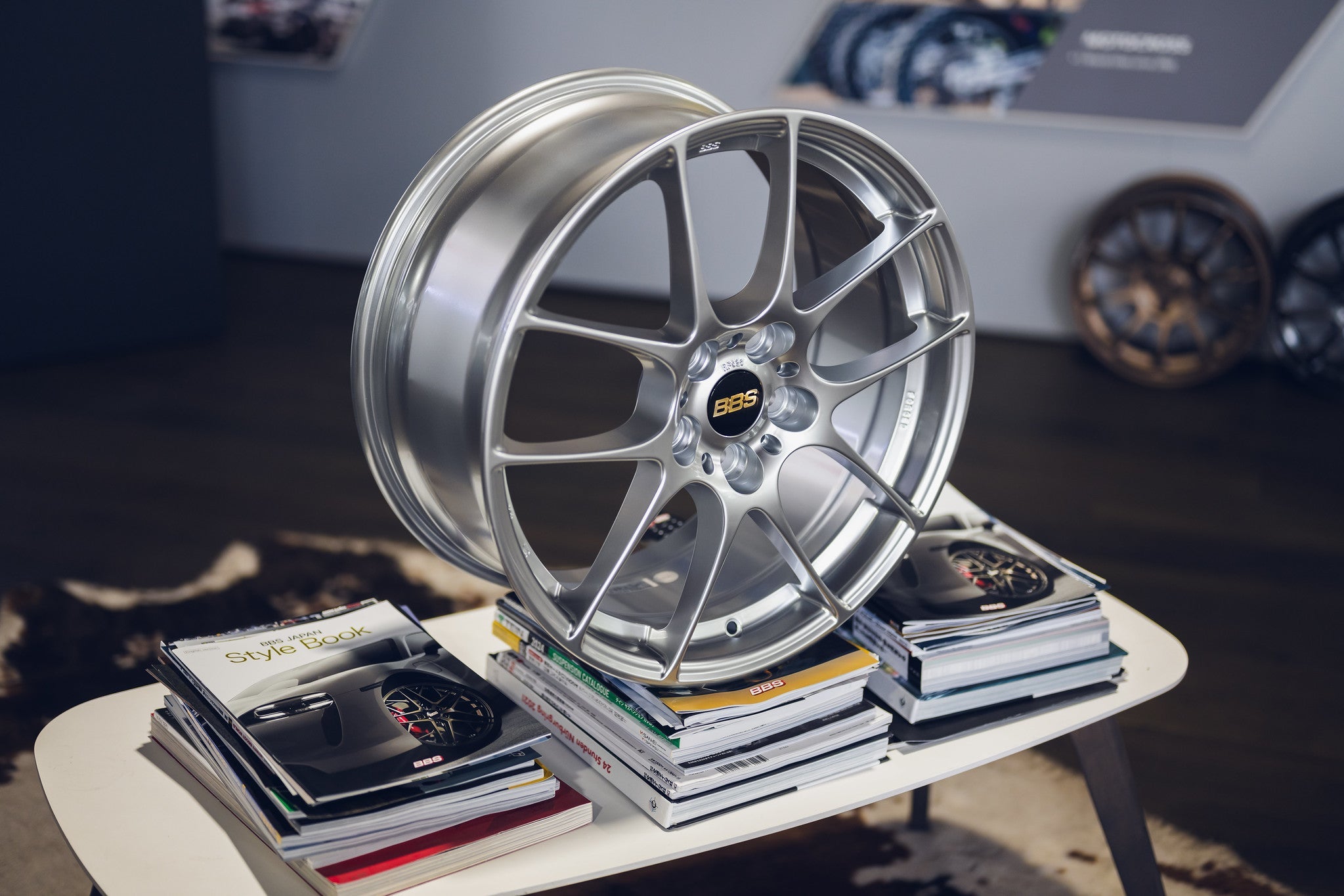 BBS RF 17’’ - RF500 17x7 +48 4x100 / Diamond Silver (DS)