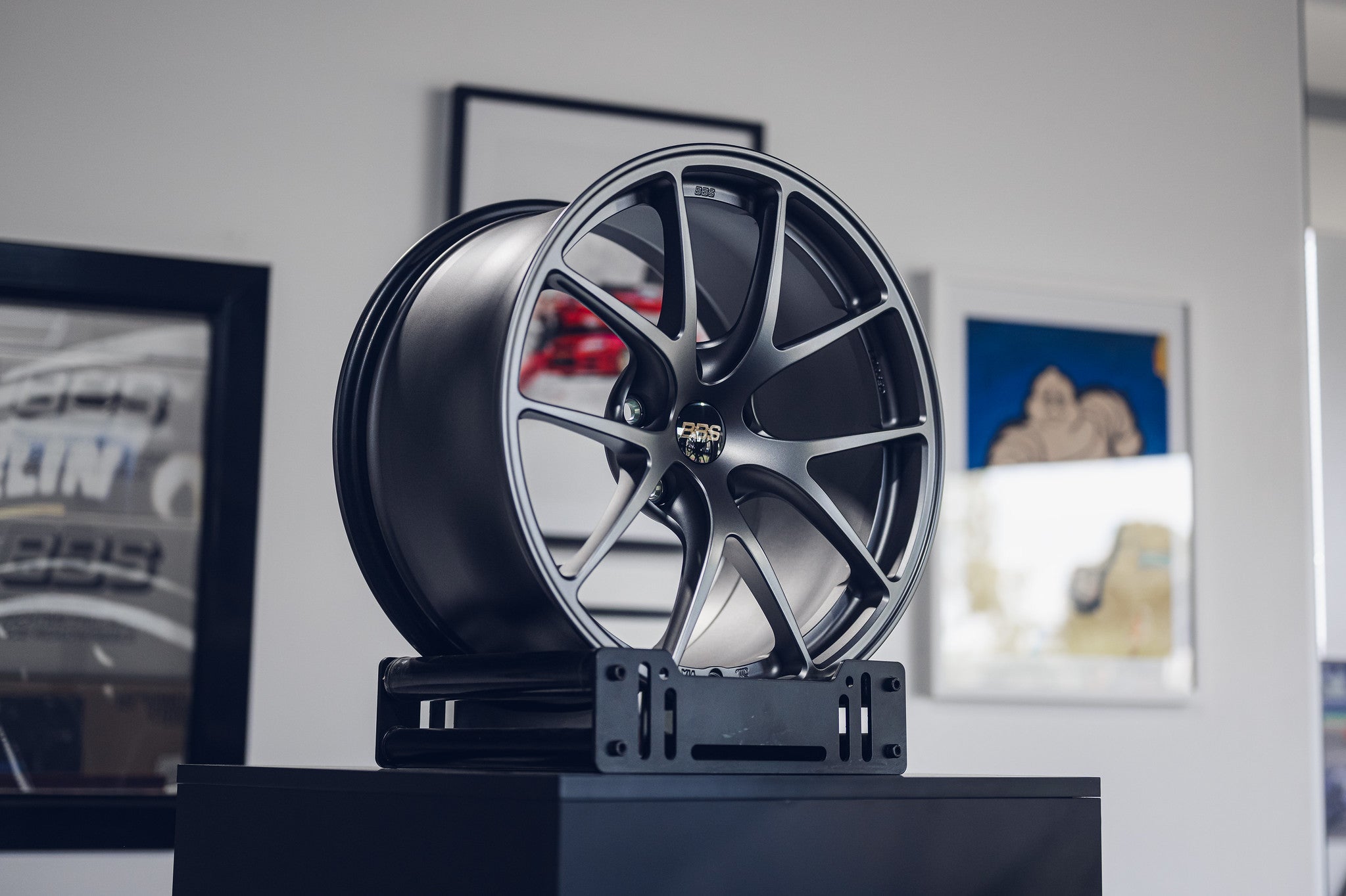 BBS RI-A 5x120 - RI-A069 18x8 +45 5x120 / Matte Grey (MGR)