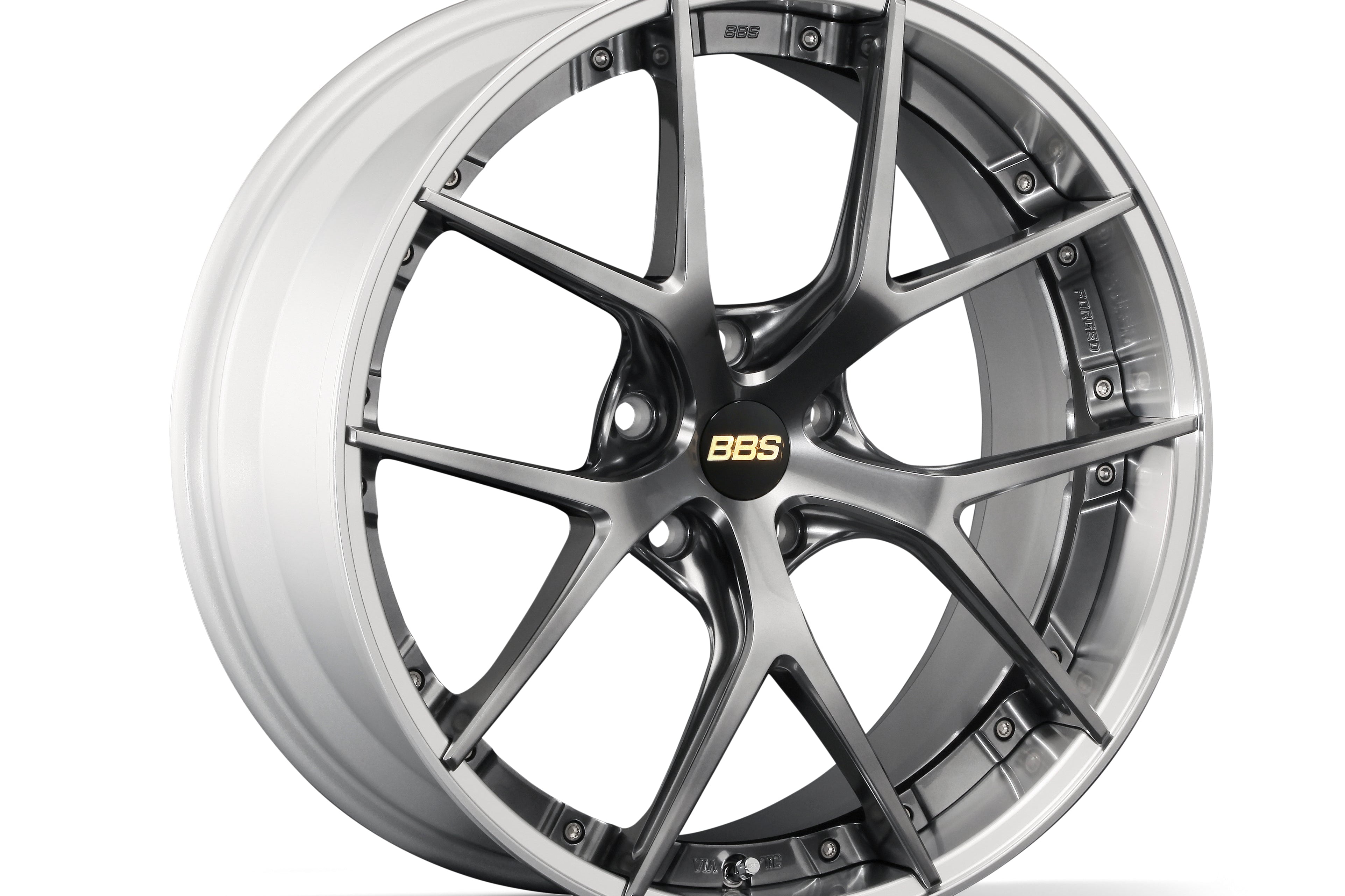 BBS RI-S - RI-S005 20x8.5 + 22 5x112 / Diamond Black