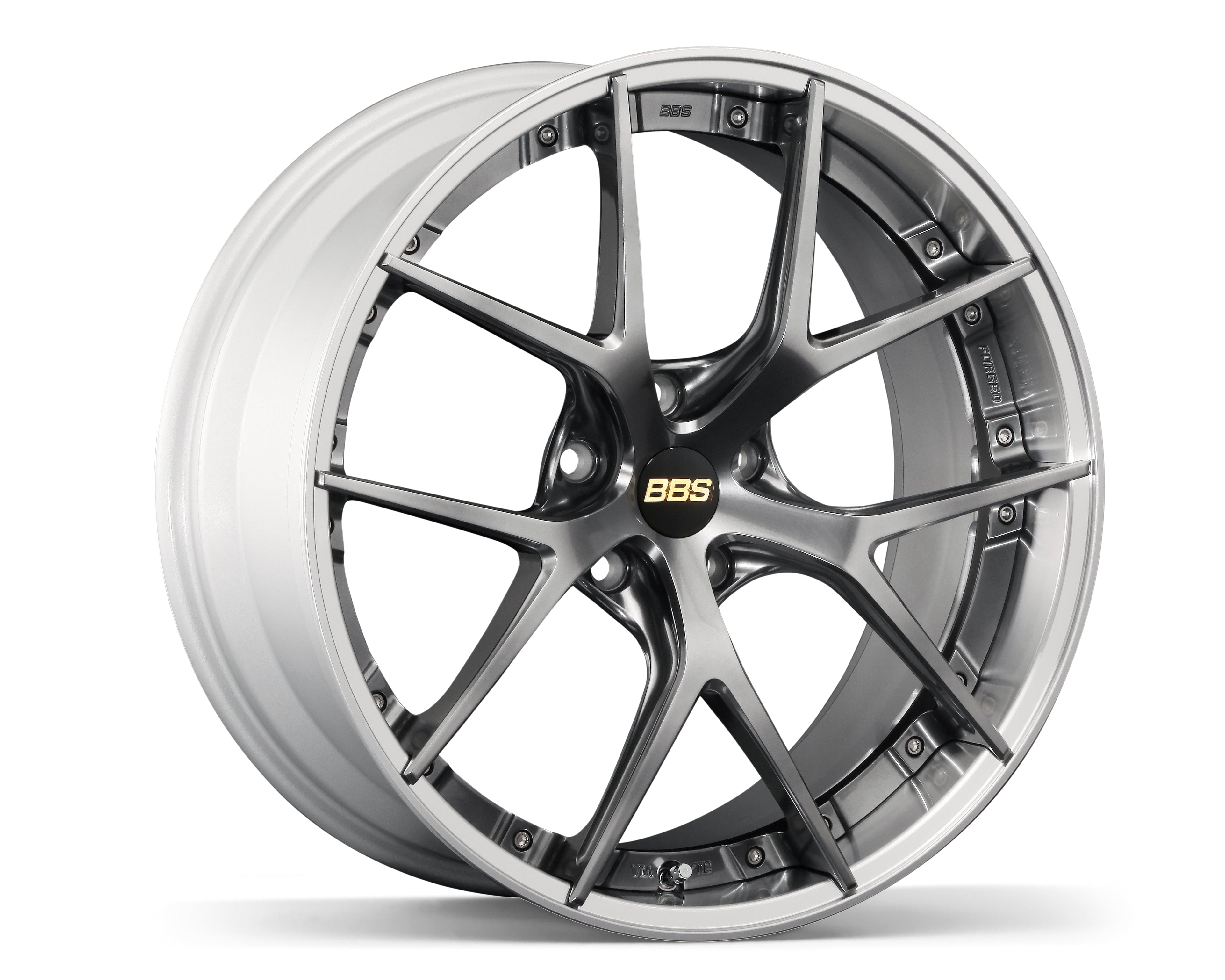 BBS RI-S - RI-S005 20x8.5 + 22 5x112 / Diamond Black