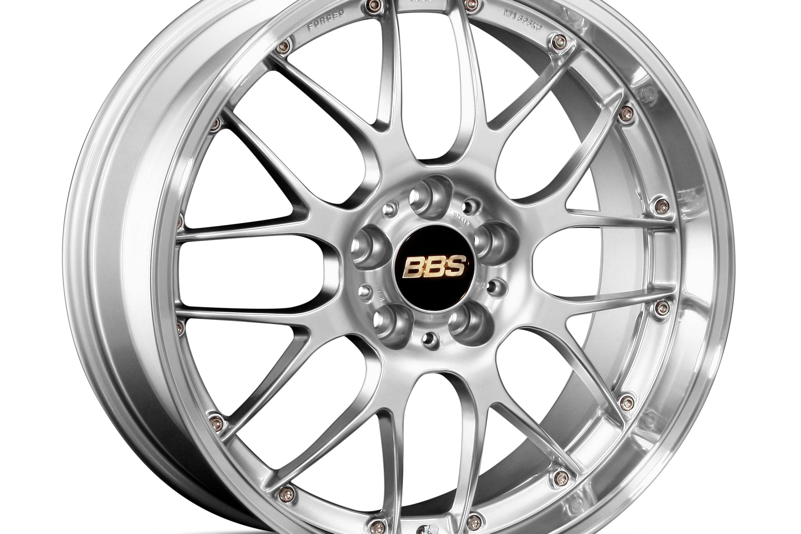 BBS RS-GT - RS908 18x7.5 +45 5x114.3 / Diamond Silver disk