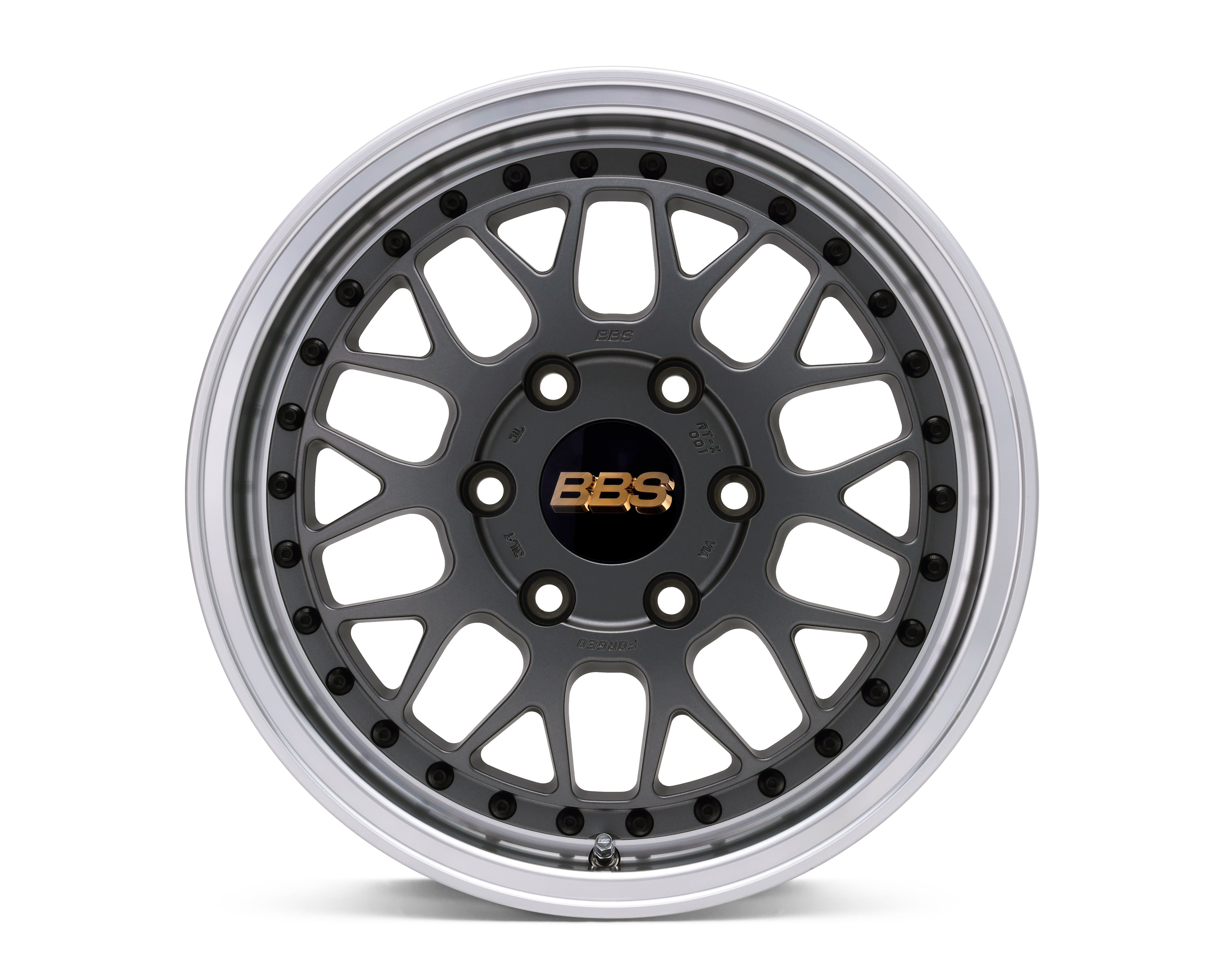 BBS RT-X - RT-X001 17x6.5 +38 6x139.7 / Matte Grey Silver
