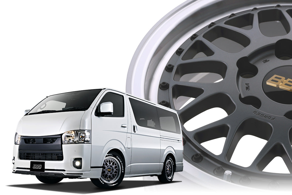 BBS RT-X - RT-X001 17x6.5 + 38 6x139.7 / Matte Grey Silver