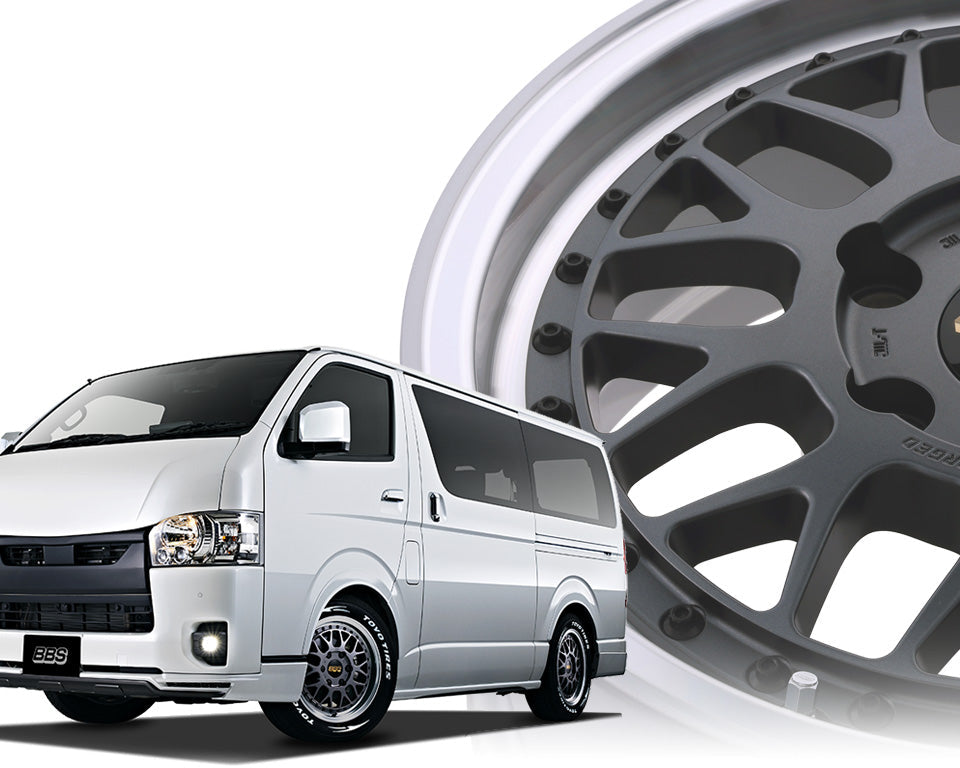 BBS RT-X - RT-X001 17x6.5 + 38 6x139.7 / Matte Grey Silver