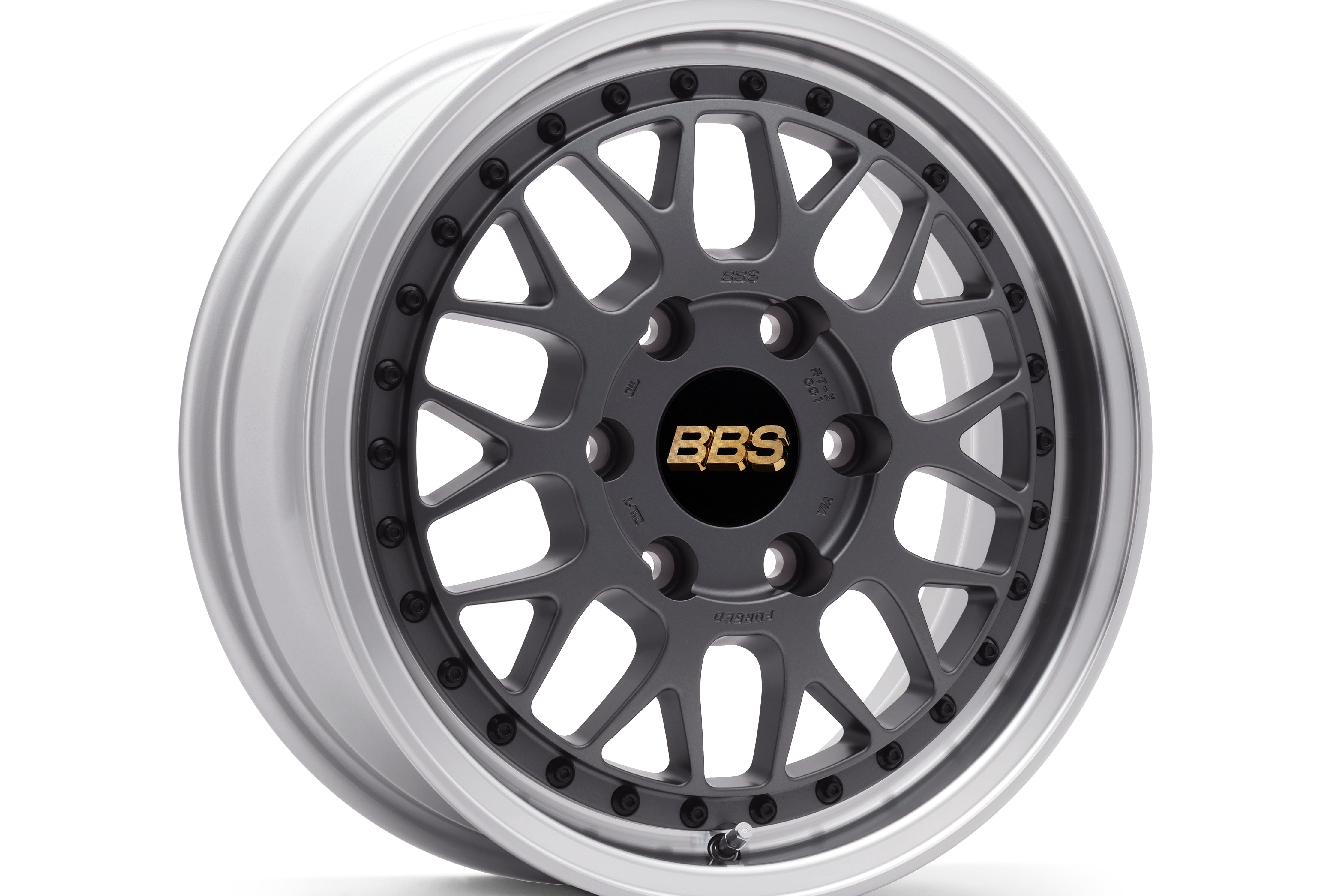 BBS RT-X - RT-X001 17x6.5 +38 6x139.7 / Matte Grey Silver