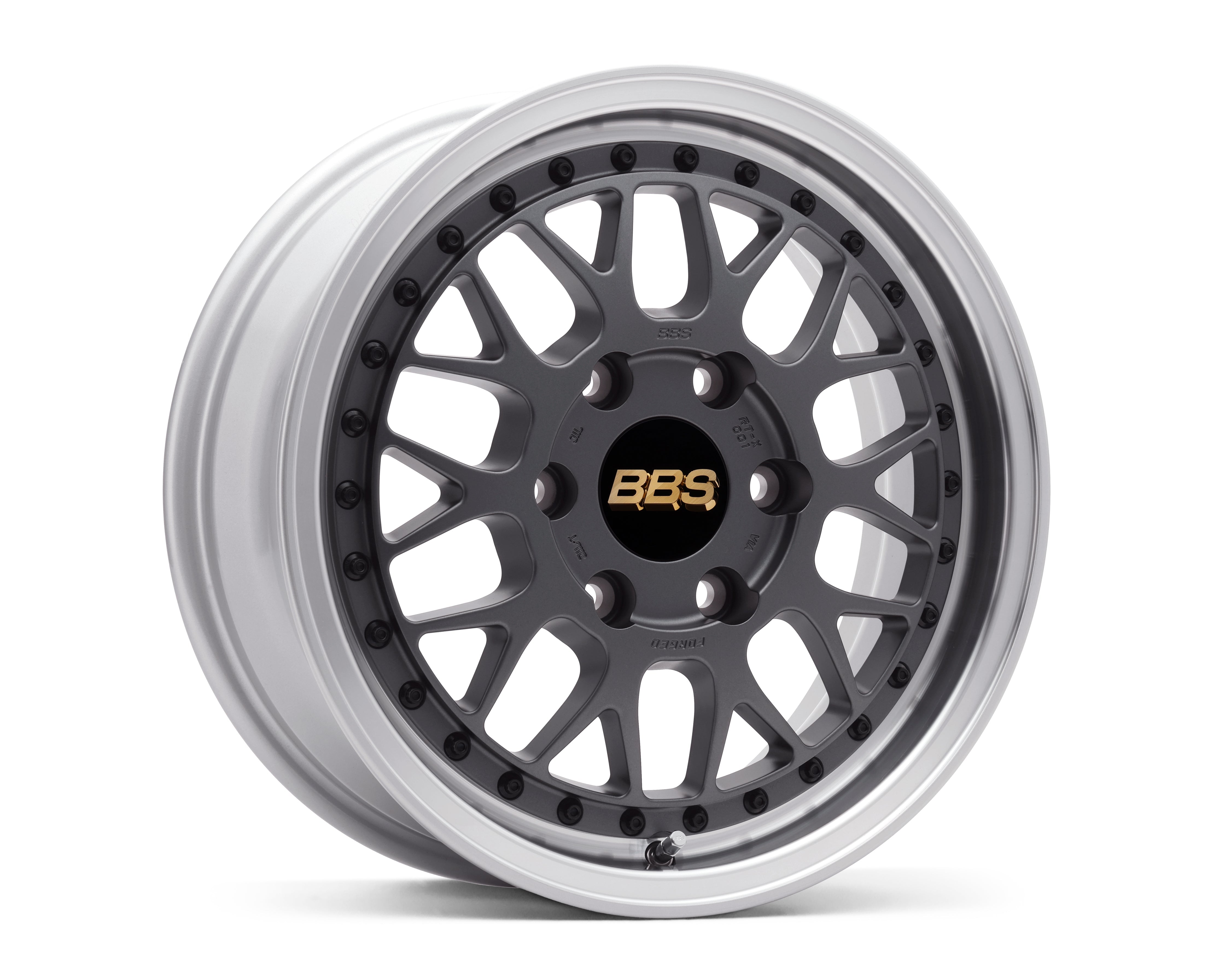 BBS RT-X - RT-X001 17x6.5 +38 6x139.7 / Matte Grey Silver