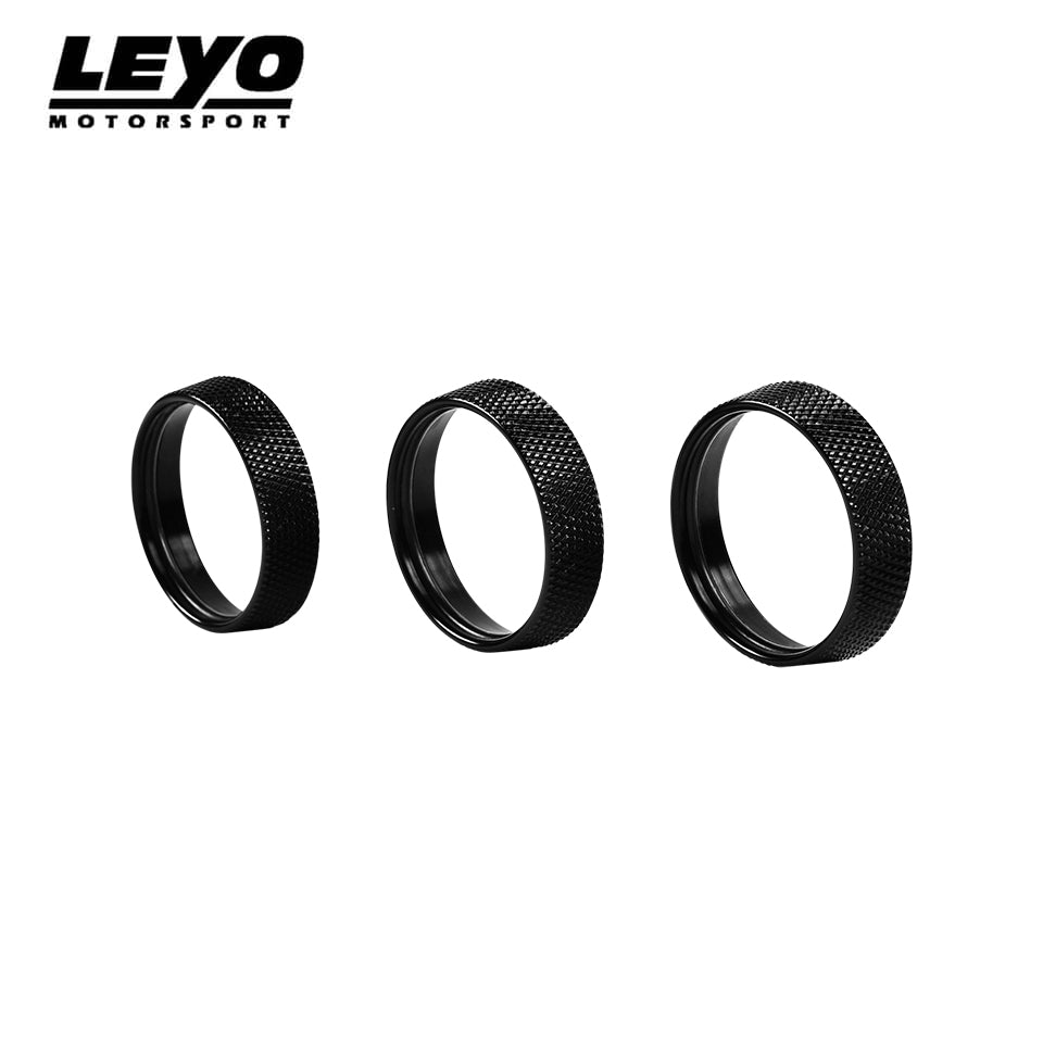 Billet Aluminum Knobs 3PC (Black) - Volkswagen - Interior