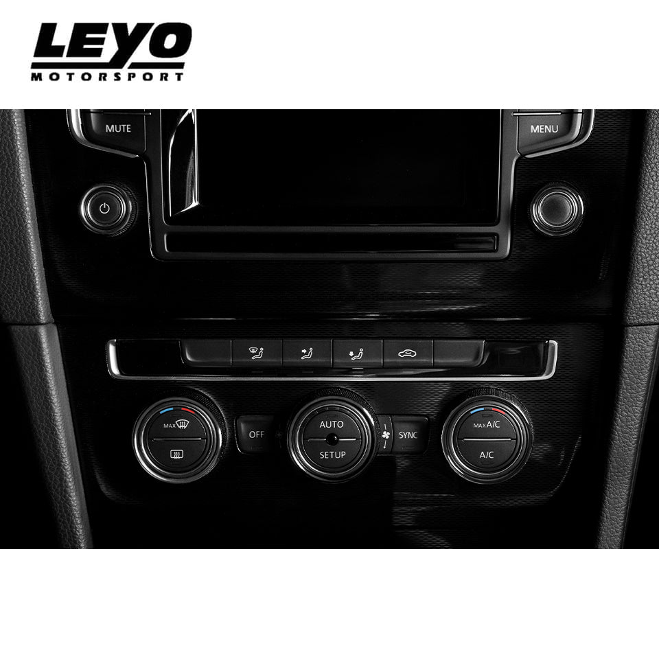 Billet Aluminum Knobs 5PC (Black) - Volkswagen - Interior