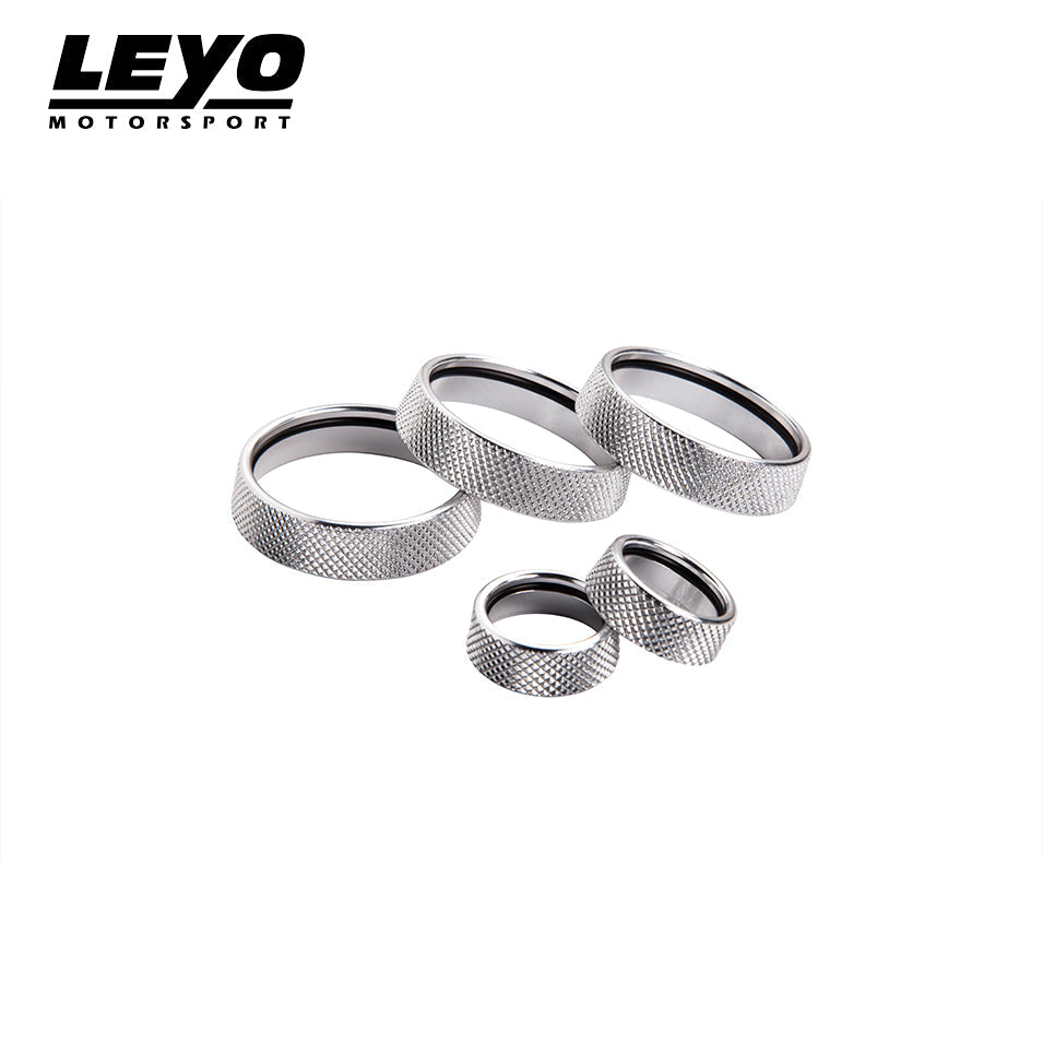 Billet Aluminum Knobs 5PC (Silver) - Volkswagen - Interior