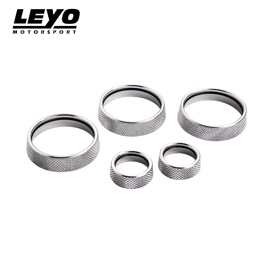 Billet Aluminum Knobs 5PC (Silver) - Volkswagen - Interior