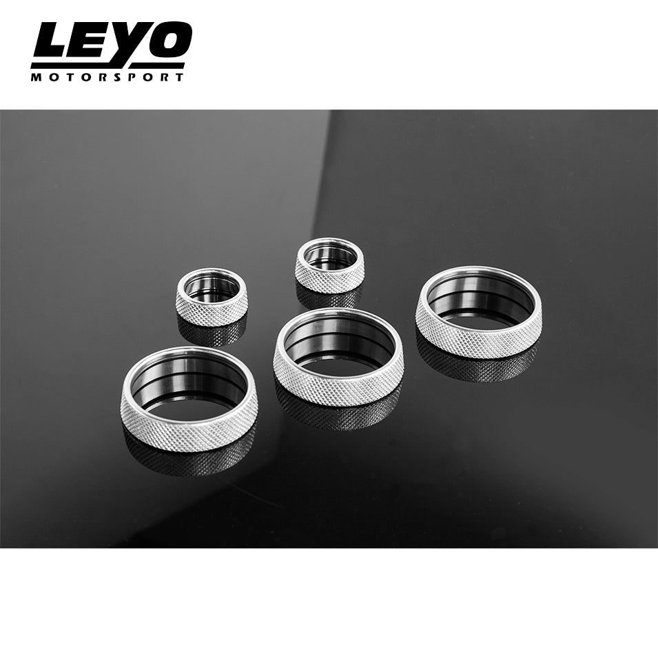 Billet Aluminum Knobs 5PC (Silver) - Volkswagen - Interior