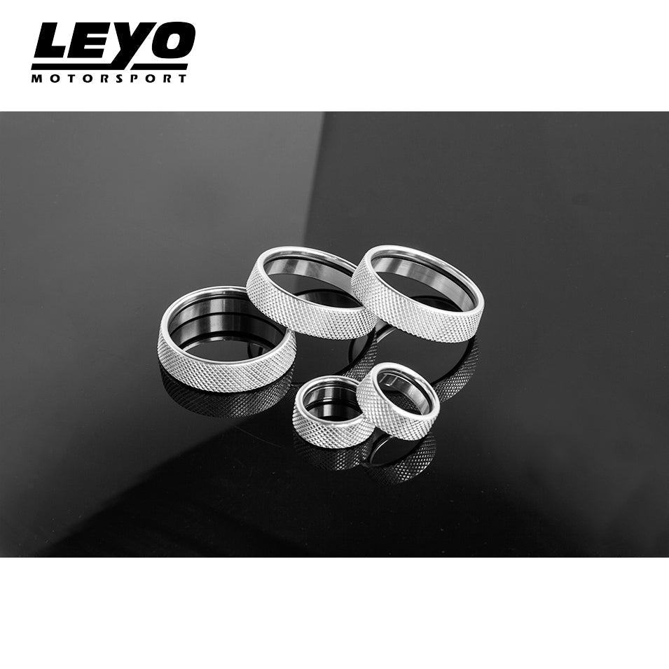 Billet Aluminum Knobs 5PC (Silver) - Volkswagen - Interior