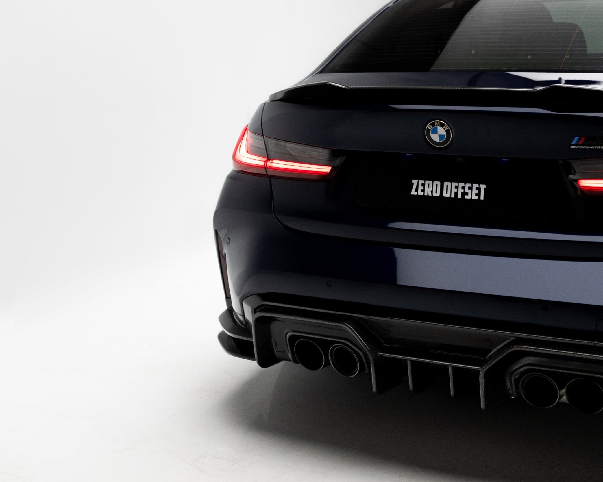 BMW G80 G81 M3 Dry Carbon Fiber Rear Diffuser V1 2020+