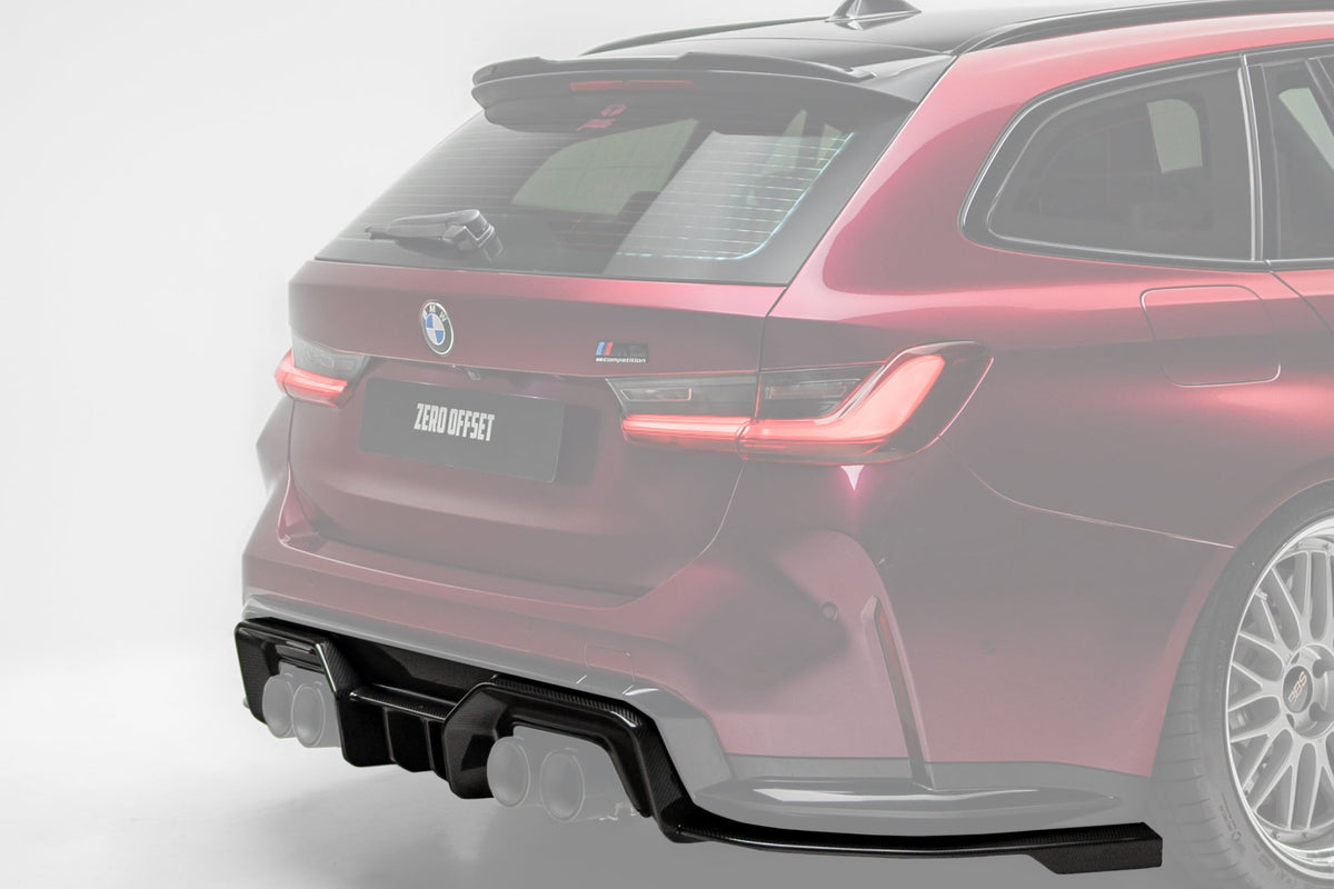 BMW G80 G81 M3 Dry Carbon Fiber Rear Diffuser V1 2020+