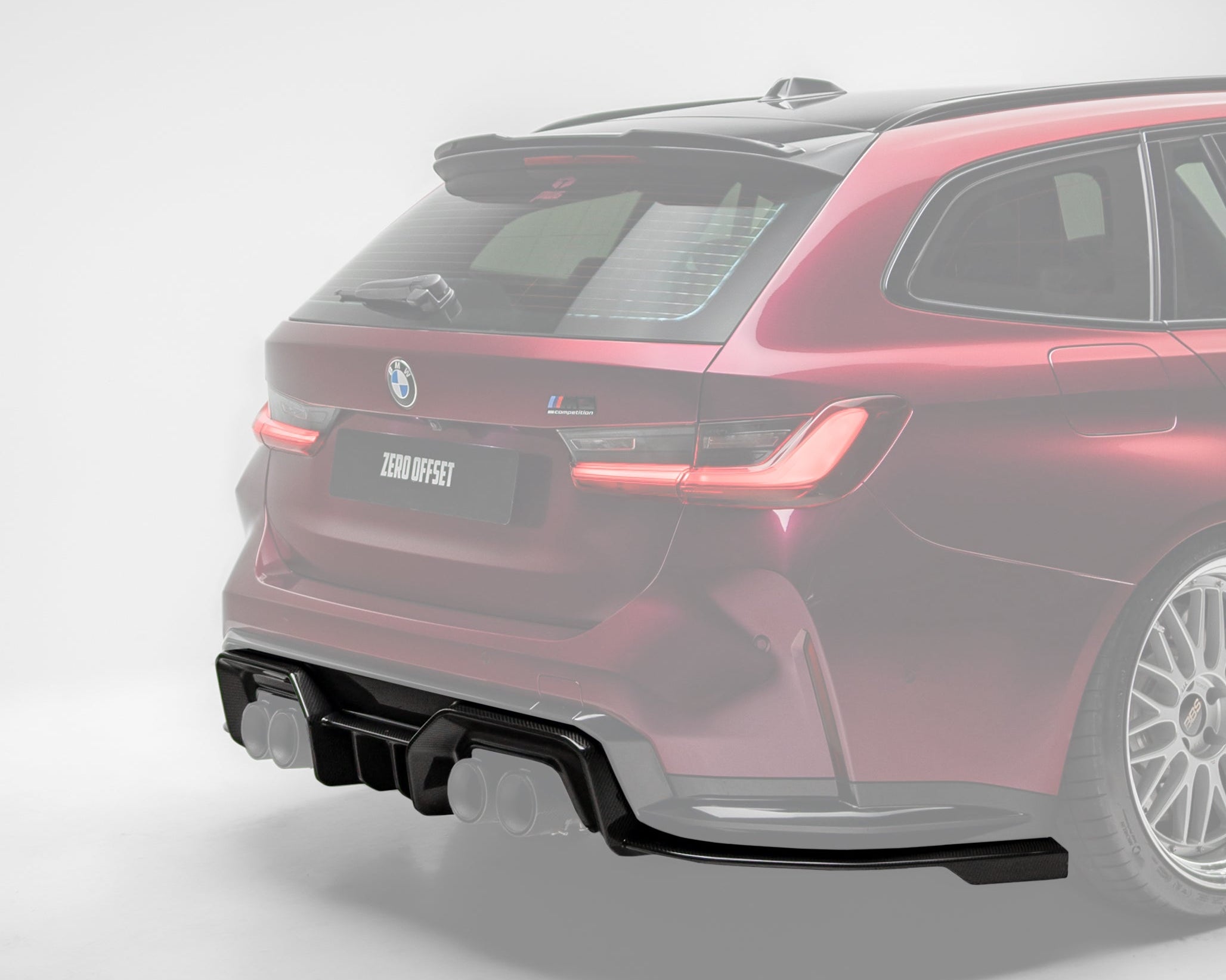 BMW G80 G81 M3 Dry Carbon Fiber Rear Diffuser V1 2020+