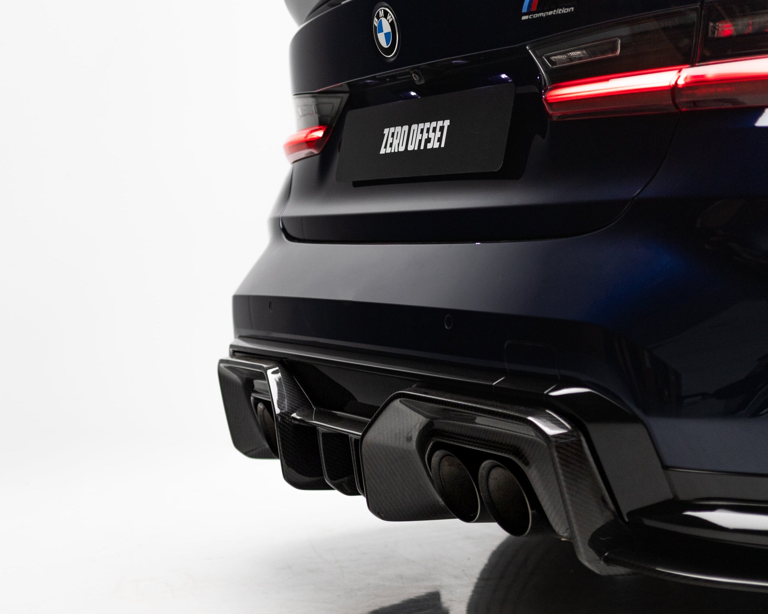 BMW G80 G81 M3 Dry Carbon Fiber Rear Diffuser V1 2020+