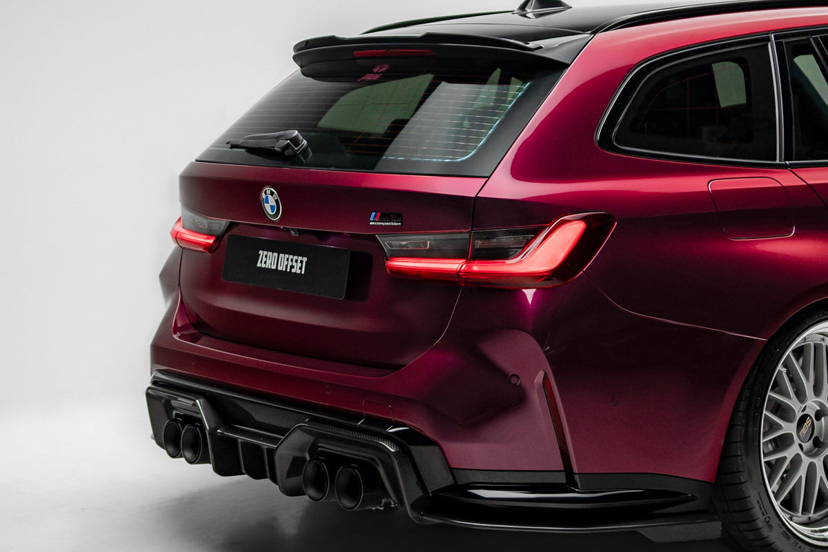 BMW G80 G81 M3 Dry Carbon Fiber Rear Diffuser V1 2020+