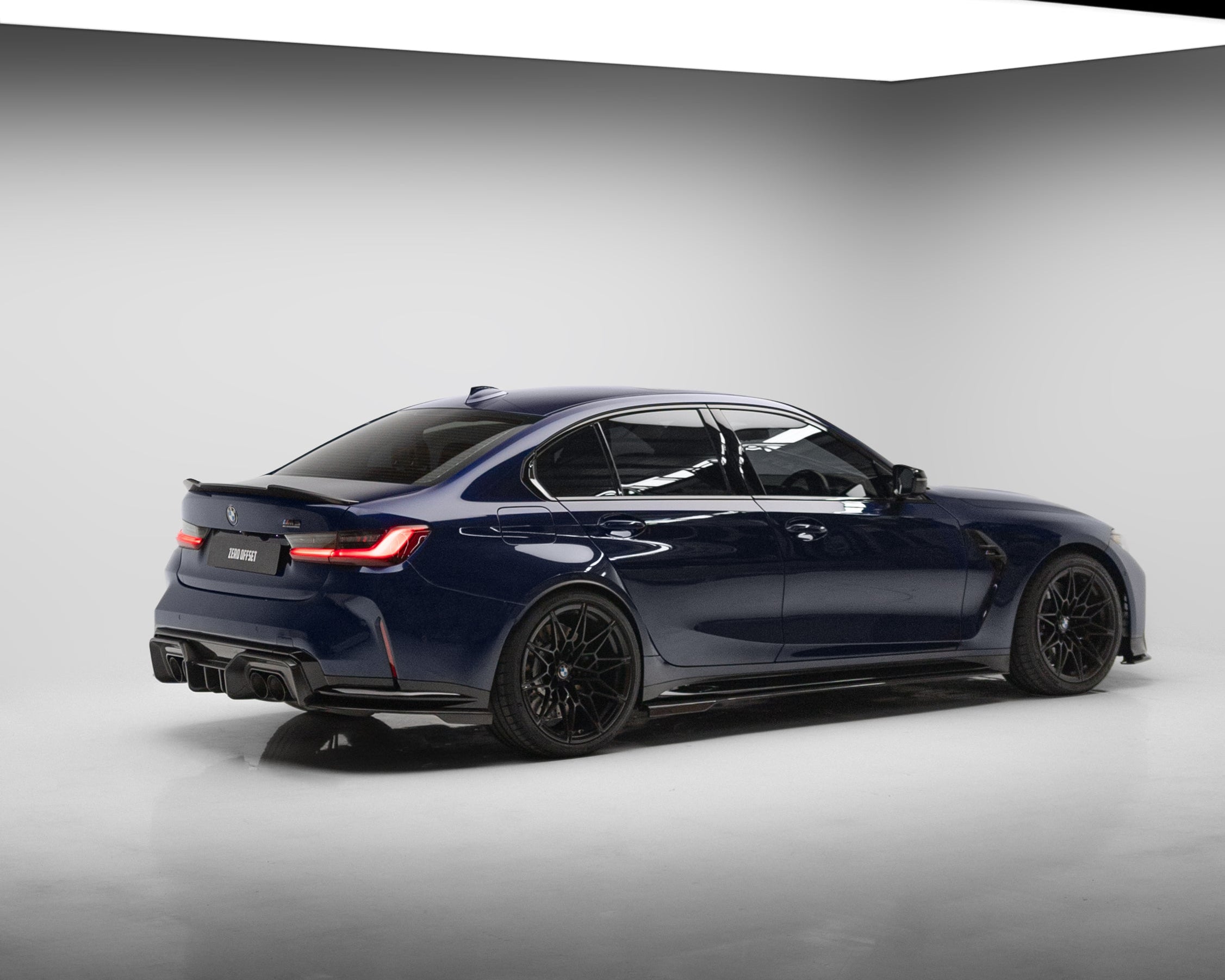 BMW G80 G81 M3 Dry Carbon Fiber Rear Diffuser V1 2020+