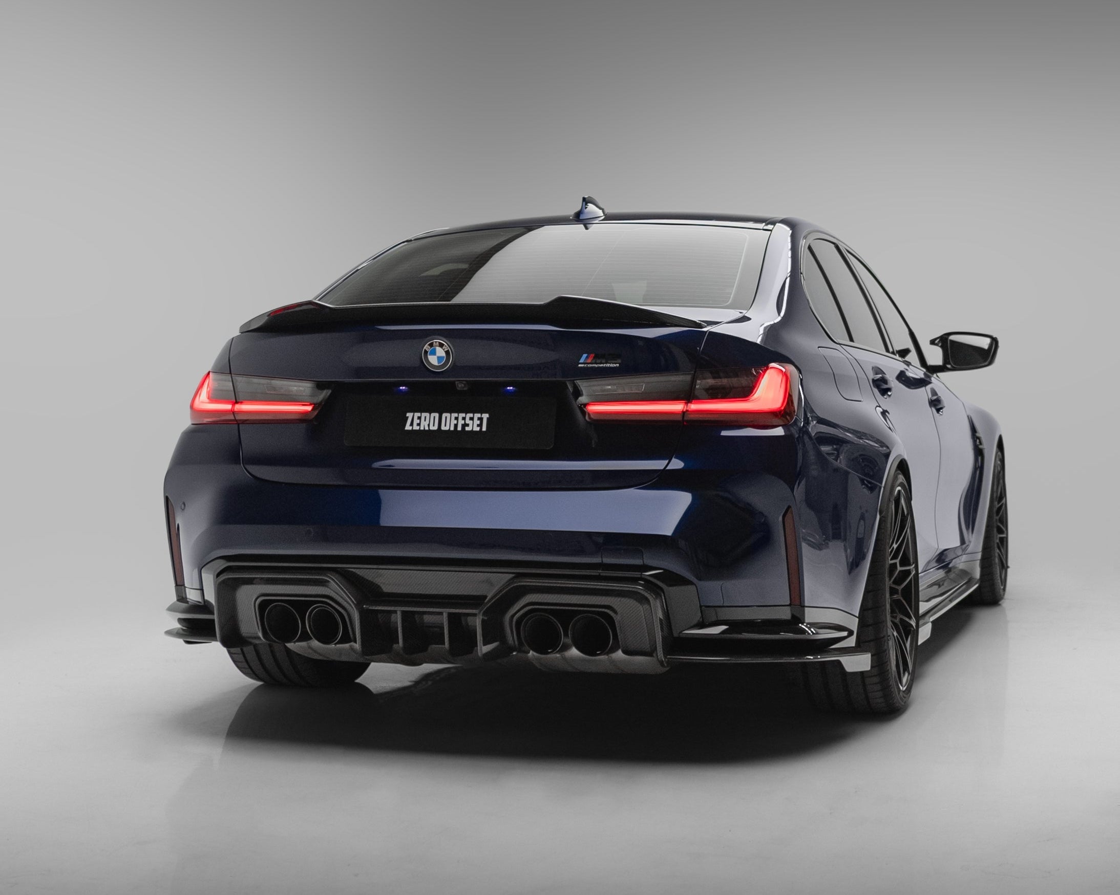 BMW G80 G81 M3 Dry Carbon Fiber Rear Diffuser V1 2020+