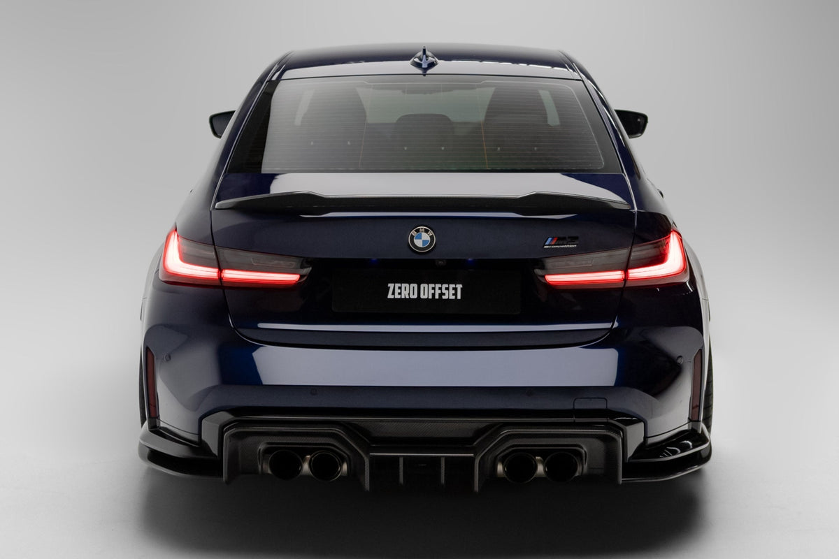 BMW G80 G81 M3 Dry Carbon Fiber Rear Diffuser V1 2020+