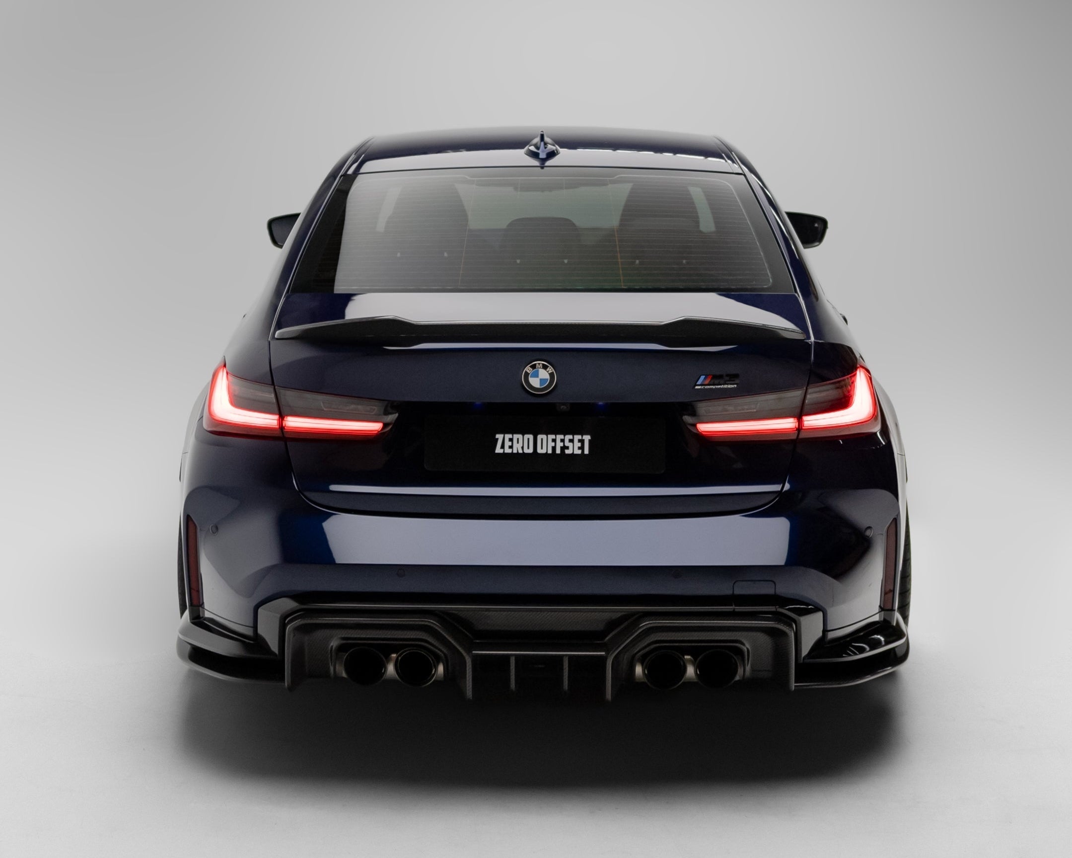 BMW G80 G81 M3 Dry Carbon Fiber Rear Diffuser V1 2020+