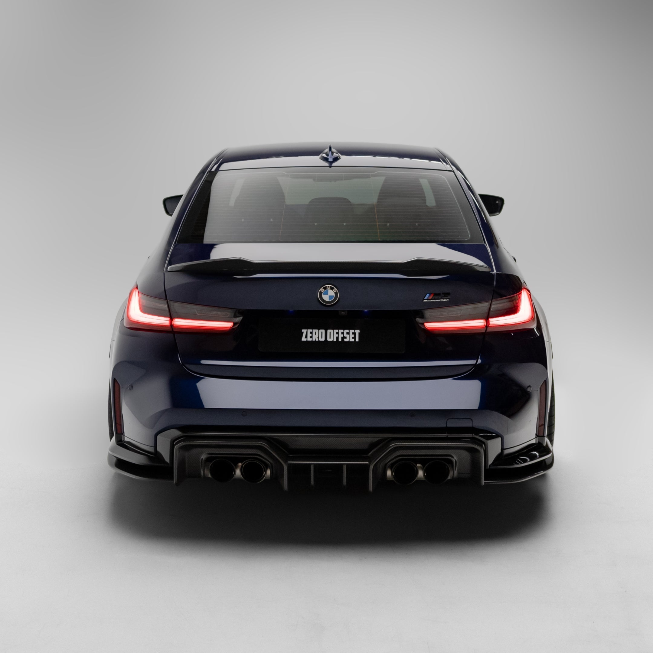 BMW G80 G81 M3 Dry Carbon Fiber Rear Diffuser V1 2020+