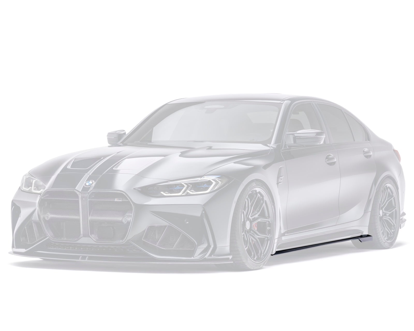 BMW G80 G81 M3 Dry Carbon Fiber Side Skirts 2020+ - Side