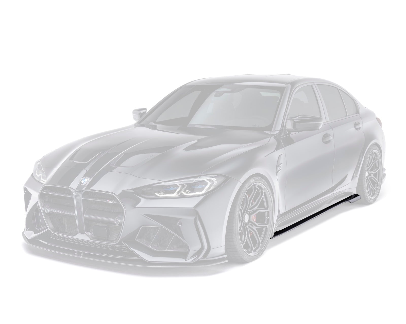BMW G80 G81 M3 Dry Carbon Fiber Side Skirts 2020+ - Side