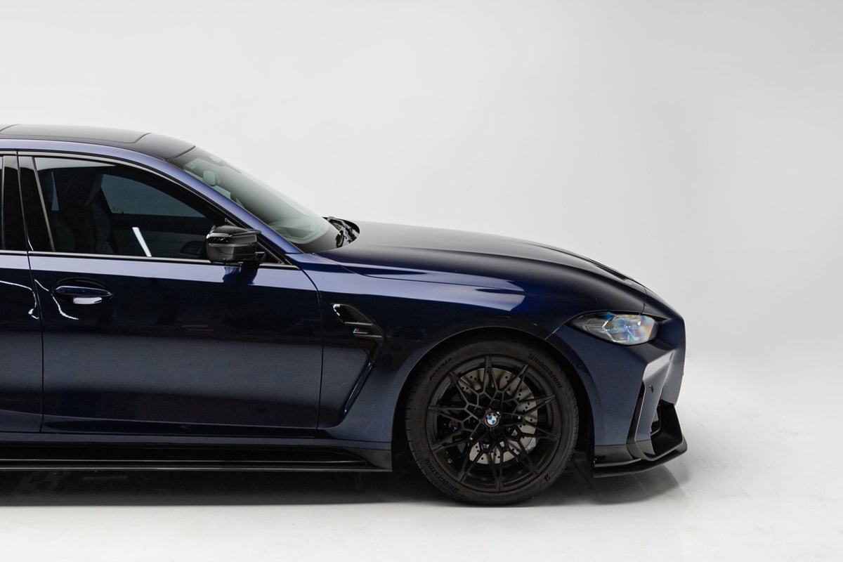 BMW G80 G81 M3 Dry Carbon Fiber Side Skirts 2020+ - Side