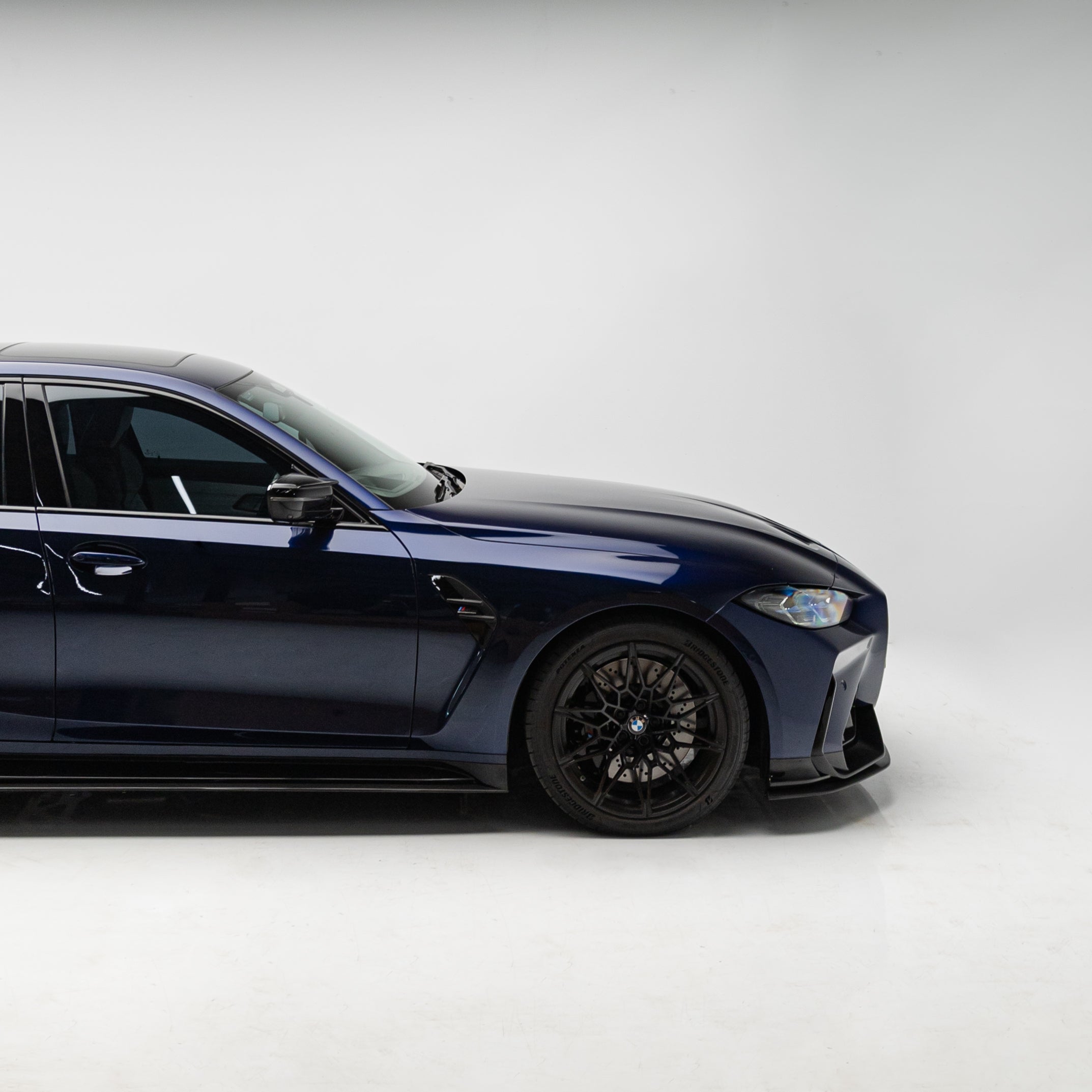 BMW G80 G81 M3 Dry Carbon Fiber Side Skirts 2020+ - Side